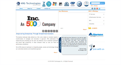 Desktop Screenshot of krgtech.com